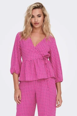 Only Camisas E Blusas-Blusa Manga 3/4