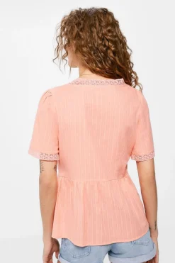 Springfield Camisas E Blusas-Blusa Volume Laco