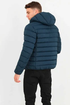 Brave Soul Blusao Acolchoado Com Capuz Marinho Online