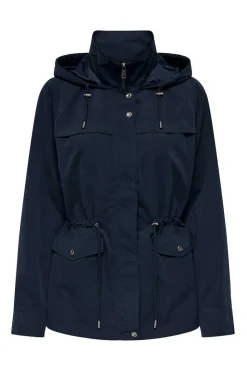 Only Blusoes E Casacos-Blusao Bolsos Com Capuz