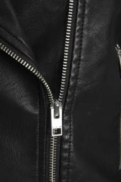 Jack & Jones Blusoes E Casacos-Blusao De Mulher De Couro