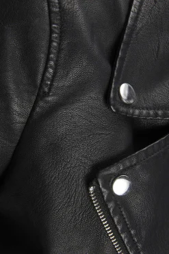 Jack & Jones Blusoes E Casacos-Blusao De Mulher De Couro