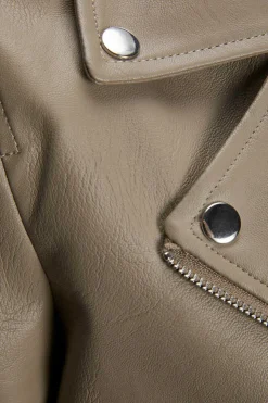 Jack & Jones Blusoes E Casacos-Blusao De Mulher De Couro