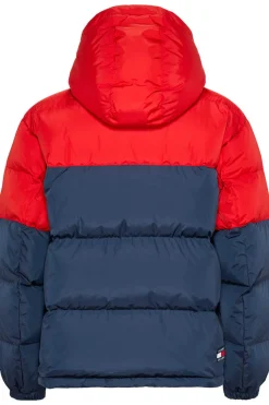 Tommy Jeans Blusao De Penas De Homem Alaska . Marinho Discount