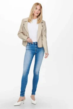 Only Blusoes E Casacos-Blusao De Polipele Estilo Biker