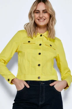 Noisy May Blusoes E Casacos-Blusao Denim