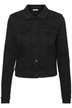 Noisy May Blusoes E Casacos-Blusao Denim Ajustado