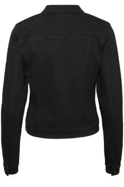 Noisy May Blusoes E Casacos-Blusao Denim Ajustado