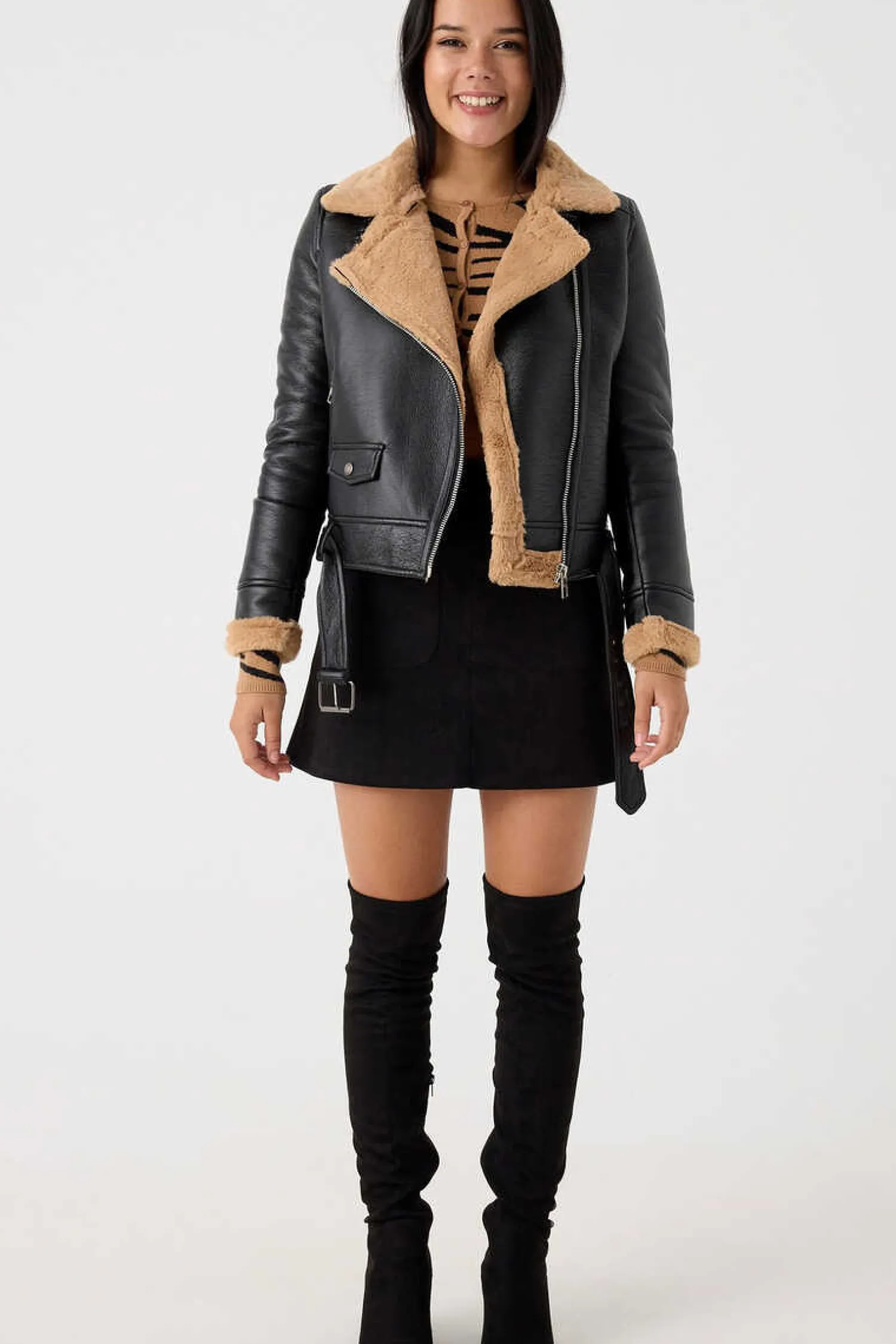 Inside Blusoes E Casacos-Blusao Dupla Face