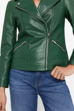 Cortefiel Blusoes E Casacos-Blusao Pele Biker