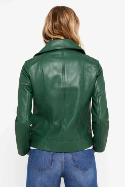 Cortefiel Blusoes E Casacos-Blusao Pele Biker