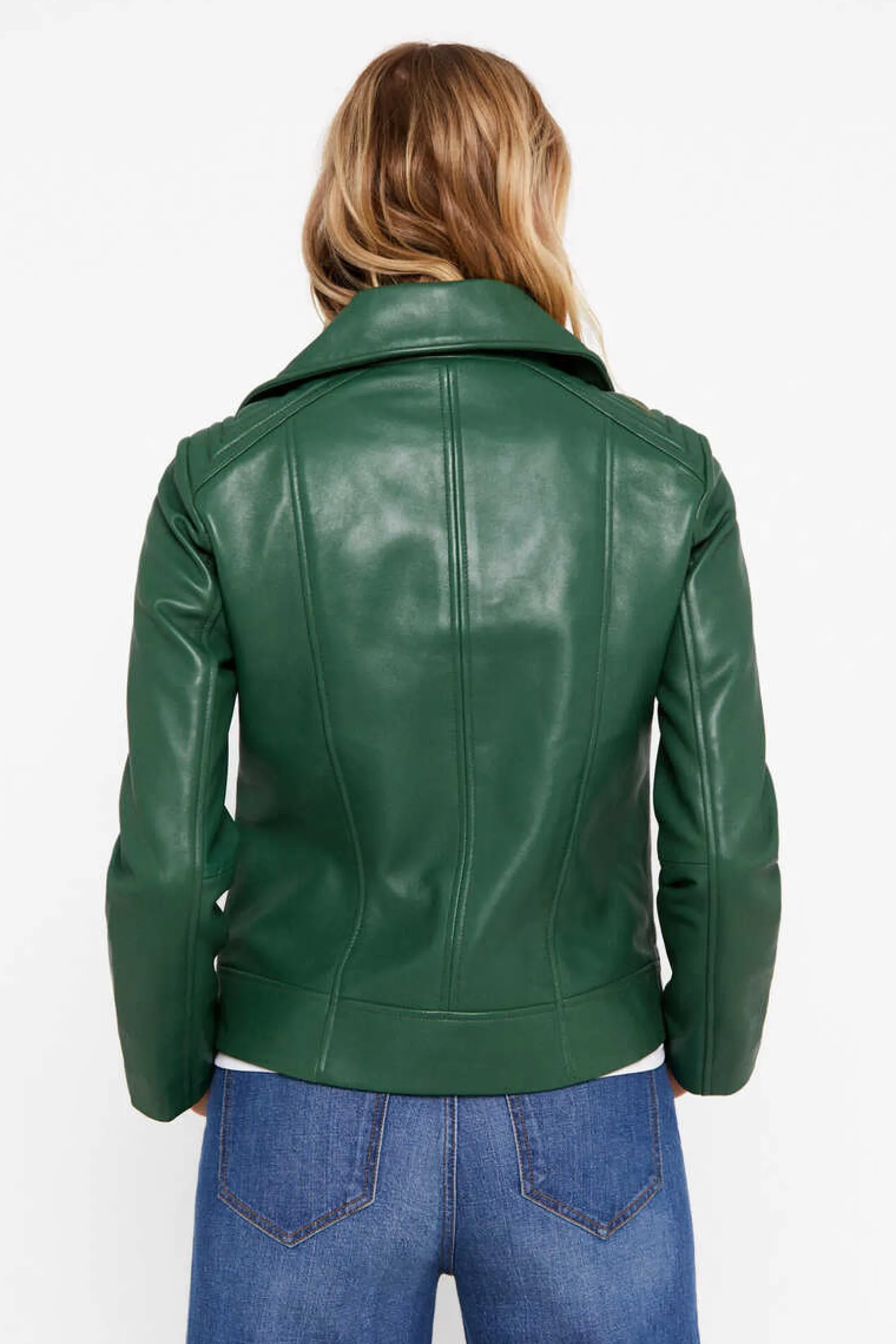 Cortefiel Blusoes E Casacos-Blusao Pele Biker