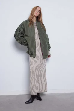 Slowlove Blusoes E Casacos-Bomber Oversize