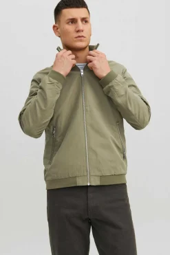 Jack & Jones Bomber Repelente A Agua Verde