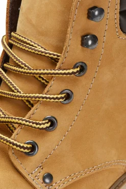 Jack & Jones Bota Montanhista De Nobuck Com Cordoes Banana Outlet