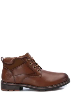 Xti Botim De Homem Camel Castanho New