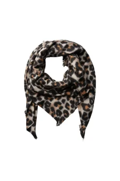 Pieces Cachecois-Cachecol Comprido Com Estampado Print