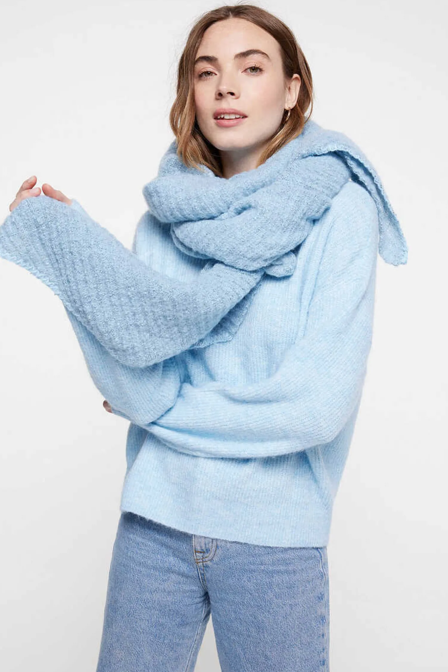 Pieces Cachecois-Cachecol Comprido De Poliester Reciclado