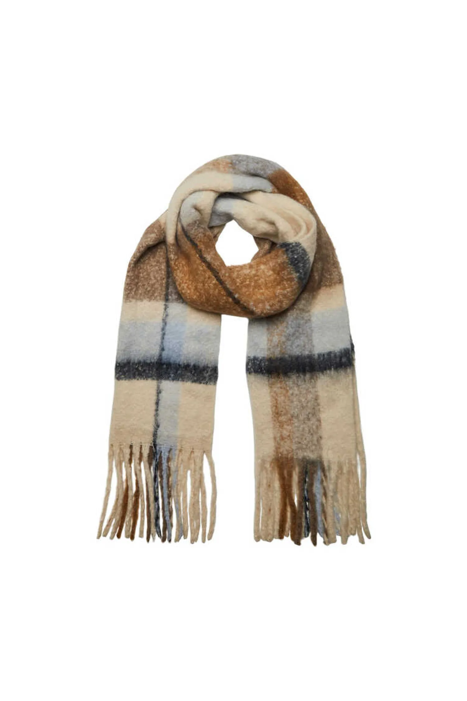 Pieces Cachecois-Cachecol Comprido De Quadrados