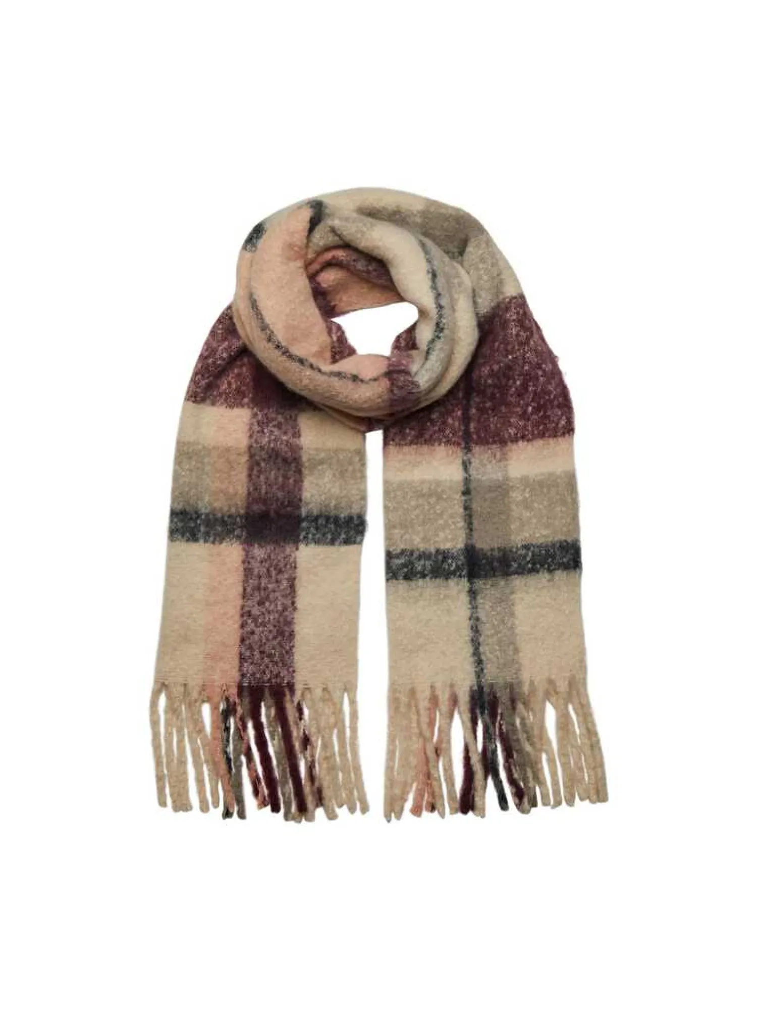 Pieces Cachecois-Cachecol Comprido De Quadrados