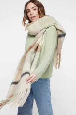 Pieces Cachecois-Cachecol Comprido De Quadrados