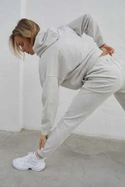 Dash and Stars Joggers-Calca Jogger 100% Algodao Gris