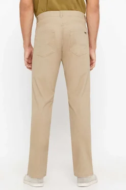 Cortefiel Calcas 5 Bolsos Corte Ajustado Tostado Best