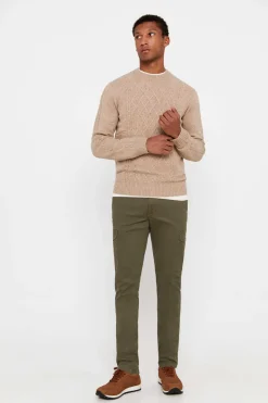 Cortefiel Calcas Cargo Verde New