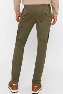 Cortefiel Calcas Cargo Verde New