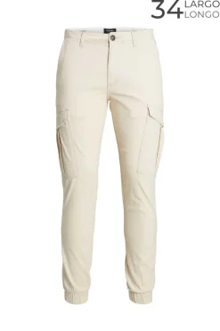 Jack & Jones Calcas Cargo Cinza Discount