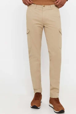 Cortefiel Calcas Cargo Tostado Online