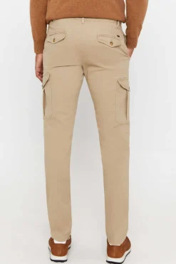 Cortefiel Calcas Cargo Tostado Online