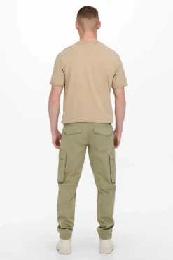 Only & Sons Calcas Cargo Verde Clearance