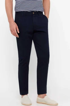 Cortefiel Calcas Chino Leves Corte Slim Azul