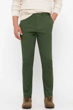 Cortefiel Calcas Chino Leves Corte Slim Verde Clearance