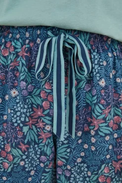 Women'secret Pijamas-Calcas Com Estampado De Flores De Moniquilla Em