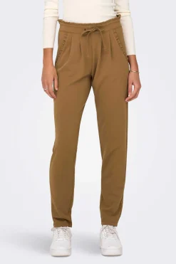 JDY Calcas-Calcas Com Folhos Nos Bolsos