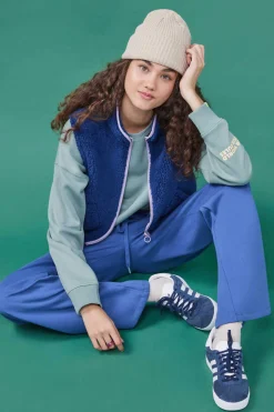 HI&BYE Calcas-Calcas Compridas Flare Felpa