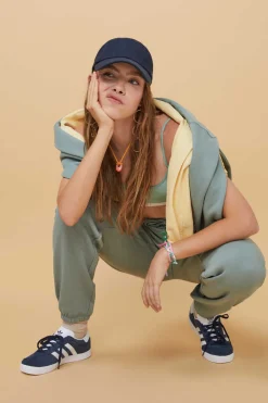 HI&BYE Calcas-Calcas Compridas Jogger Felpa