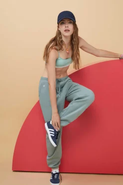 HI&BYE Calcas-Calcas Compridas Jogger Felpa