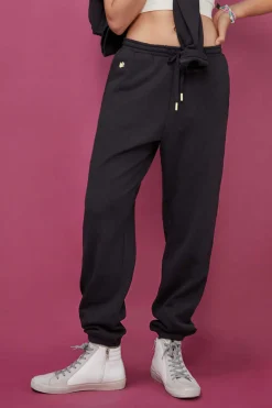 HI&BYE Calcas-Calcas Compridas Jogger Felpa Escuro