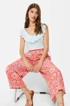 Springfield Calcas-Calcas Culottes Estampadas