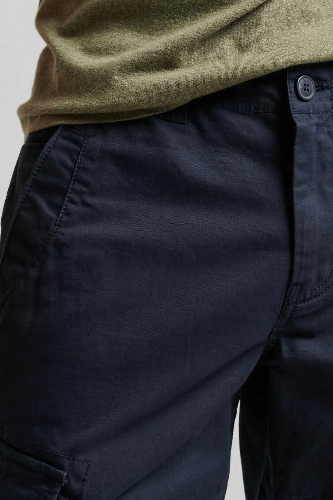 Superdry Calcas Curtas Cargo Marinho Outlet