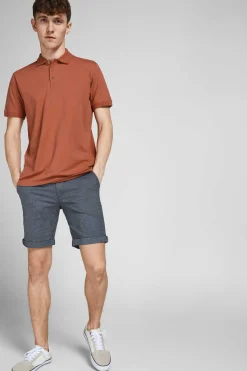 Jack & Jones Calcas Curtas Chino Azul New