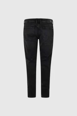 Pepe Jeans Calcas De Ganga Slim De Corte Regular Preto Online