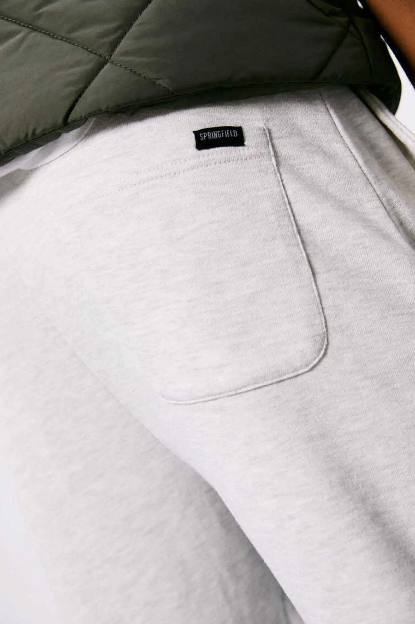 Springfield Calcas De Treino Basicas Cinza New