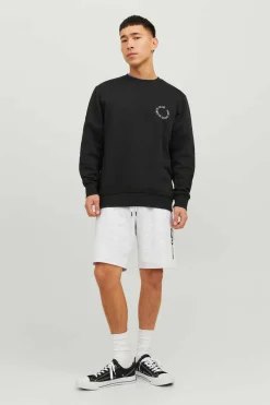 Jack & Jones Calcas De Treino Curtas Branco Best