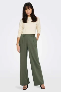 Only Calcas-Calcas De Vestir De Mulher Estilo Palazzo