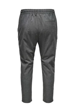 Only & Sons Calcas Fluidas Bainha Ajustada Preto Online