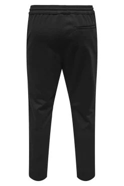 Only & Sons Calcas Fluidas Bainha Ajustada Preto Sale